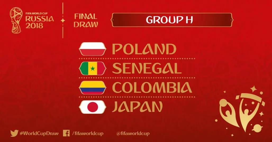Gruppo H di Russia 2018