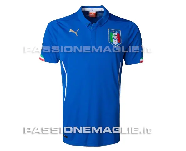 La maglia dell'Italia per il Mondiale 2014 in Brasile