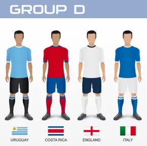 Gruppo D del Mondiale 2014 in Brasile
