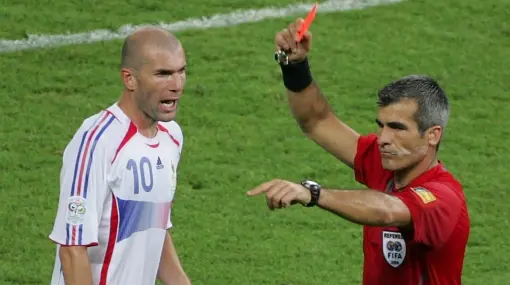 La testata di Zidane a Materazzi, parla l'arbitro